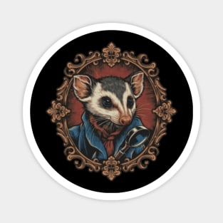 Detective Opossum Magnet